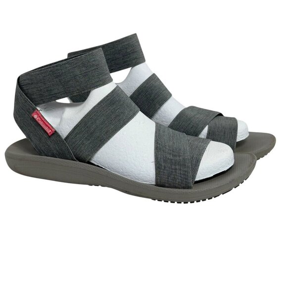 Columbia Barracks Strap Sandals Women’s Size 9 Gray Walking - Picture 2 of 11